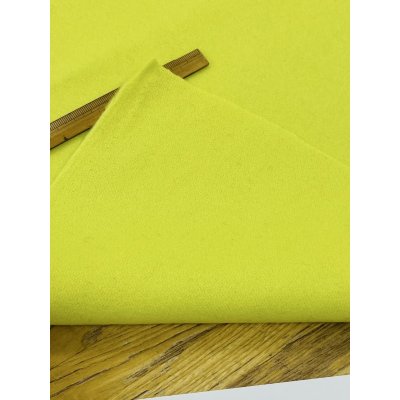 画像4: 生地：ウール混 ソフトメルトン（レモンイエロー）