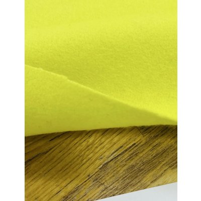 画像5: 生地：ウール混 ソフトメルトン（レモンイエロー）