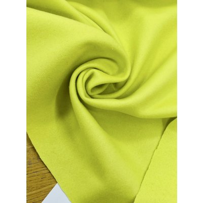 画像7: 生地：ウール混 ソフトメルトン（レモンイエロー）