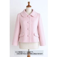 生地：ウール混 ソフトウール（ライトピンク）