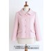 画像1: 生地：ウール混 ソフトウール（ライトピンク） (1)