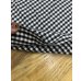画像5: 生地：ポリエステル 綿風微起毛ギンガムチェック（白×黒） (5)