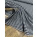 画像6: 生地：ポリエステル 綿風微起毛ギンガムチェック（白×黒） (6)