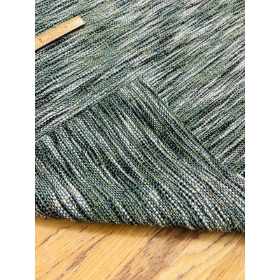 画像4: 生地：綿100％ ザックリ織りアジアンツイード（グリーン）