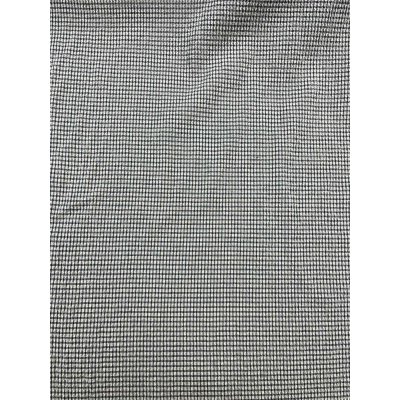 画像9: 生地：綿シャーリングストレッチ 格子柄（グレージュ／紺）