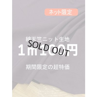 画像1: 生地：綿100％天竺ニット（パープル）