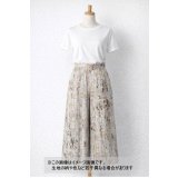 生地：ポリエステル100％ヘビーデシンミラージュ柄（ベージュ系）