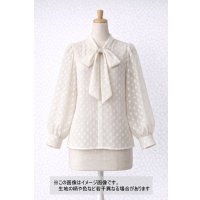 生地：ポリエステル100％シフォンカットジャカード（キナリ）