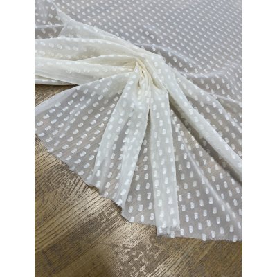 画像6: 生地：ポリエステル100％シフォンカットジャカード（キナリ）