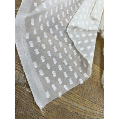 画像8: 生地：ポリエステル100％シフォンカットジャカード（キナリ）