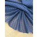 画像5: 生地：ポリエステル100％シフォンカットジャカード（ネイビー） (5)