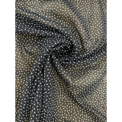 画像8: 生地：綿100％ランダムドット シアーコットン（黒×白）