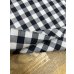 画像5: 生地：綿100％13mmブロックチェック（ブラック×オフ） (5)