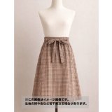 生地：ポリエステル100％ガンクラブチェック（ベージュ）