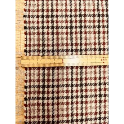 画像3: 生地：ポリエステル100％ガンクラブチェック（ベージュ）