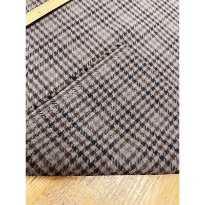 画像4: 生地：ポリエステル100％ガンクラブチェック（グレー）