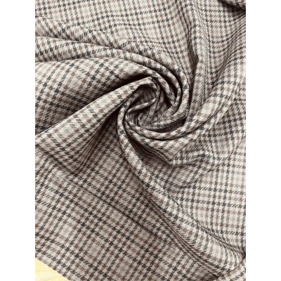 画像7: 生地：ポリエステル100％ガンクラブチェック（グレー）