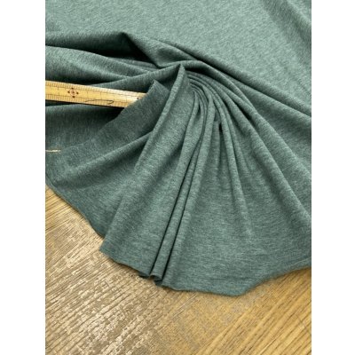 画像6: 生地：綿100％ 霜降り天竺（グリーン）