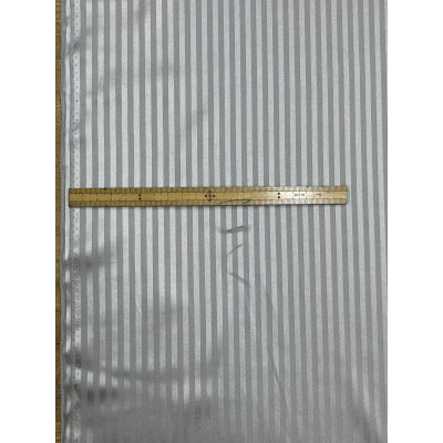 画像2: 生地：ポリストレッチサテンストライプ（グレー）