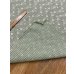 画像4: 生地：綿100％小花柄刺繍風プリント ギンガムチェック（グリーン） (4)