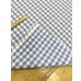 画像4: 生地：綿100％ 先染めギンガムチェック（水色） (4)