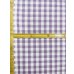 画像3: 生地：綿100％ 先染めギンガムチェック（ラベンダー） (3)
