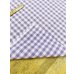 画像4: 生地：綿100％ 先染めギンガムチェック（ラベンダー） (4)