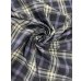 画像7: 生地：ポリエステルチェック／平織（紺×生成り×パープル） (7)
