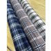 画像8: 生地：ポリエステルチェック／平織（紺×生成り×パープル） (8)