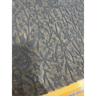 画像8: 生地：花柄モチーフ ふくれジャガード（黒）