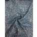 画像7: 生地：ポリエステル100％ツイード風プリントジョーゼット（ブルー系） (7)