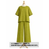 生地：ポリエステル100％地模様ポリエステル（グリーン）