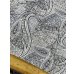 画像7: 生地：綿100％ 塩縮ペイズリープリント（グレー系） (7)