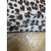 画像5: 生地：ポリエステル シフォンレオパードプリント（オフ白×ブラウン） (5)