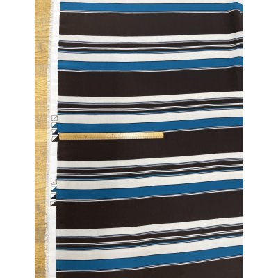 画像2: 生地：ポリエステル100％デシンボーダープリント（ブルー）