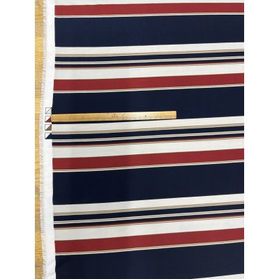 画像2: 生地：ポリエステル100％デシンボーダープリント（エンジ）