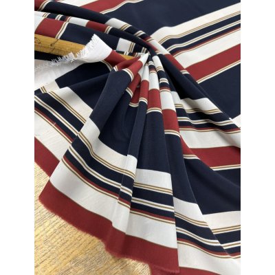 画像6: 生地：ポリエステル100％デシンボーダープリント（エンジ）