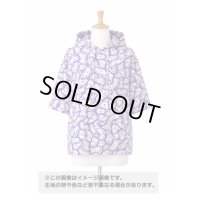 生地：ポリエステル100％スマイル柄プリント2WAYニット