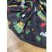 画像6: 生地：綿100％ 総柄プリント天竺ニット（黒） (6)