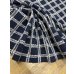 画像6: 生地：綿100％ ツイード風ジャガードニット（紺×白） (6)