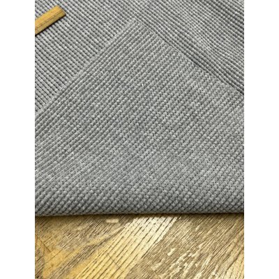 画像4: 生地：綿100％ ワッフルニット（グレー）
