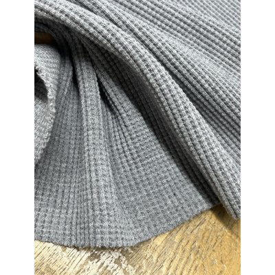 画像6: 生地：綿100％ ワッフルニット（グレー）