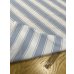画像4: 生地：綿100％ シックアンドシンストライプ柄（白／水色／黒） (4)