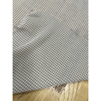 画像4: 生地：ポリエステル100%千鳥柄75Dシフォン（薄いベージュ）
