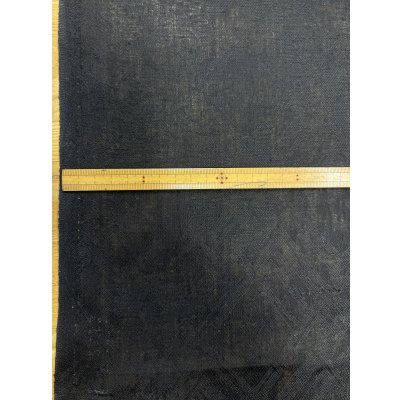 画像3: 生地：綿麻 地模様生地（黒）