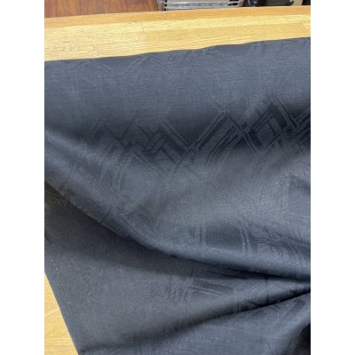 画像9: 生地：綿麻 地模様生地（黒）