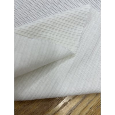 画像5: 生地：綿系 テレコニット（白）