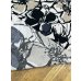 画像4: 生地：綿100％ 手描き風花柄コットン（白地／ベージュ・黒） (4)