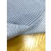 画像5: 生地：綿100％ ヒッコリー柄デニム（白地／ブルー） (5)
