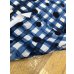 画像4: 生地：綿100％ 80ローンミラクルウェーブプリント（薄いグレー地×青・黒） (4)